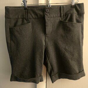 Torrid Gray Tailored Shorts – Size 12 (Never Worn)
